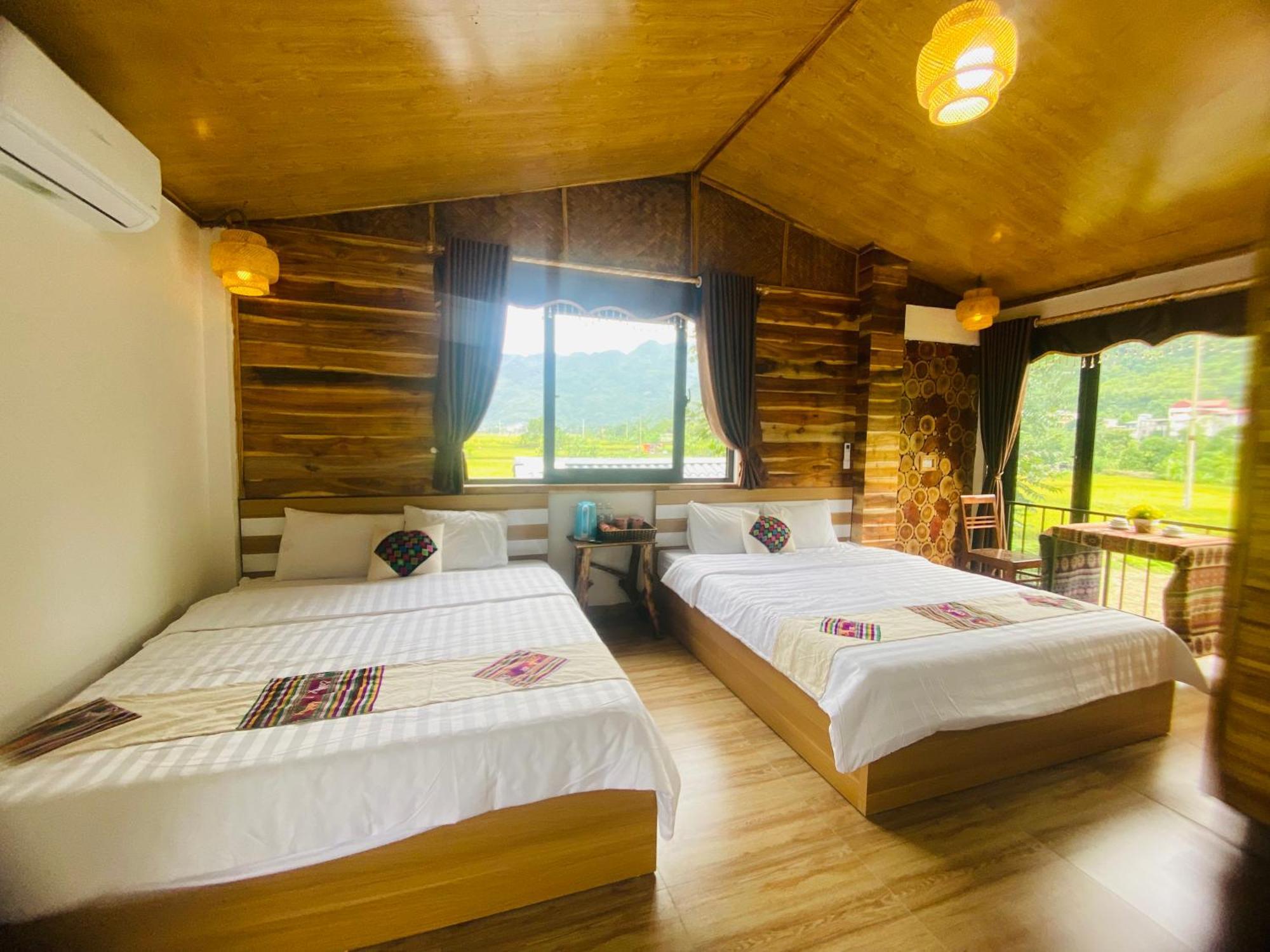 Homestay Quan Hang Mai Chau Exteriér fotografie