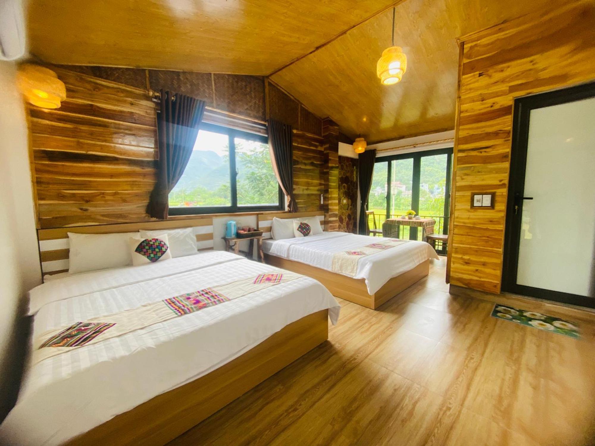 Homestay Quan Hang Mai Chau Exteriér fotografie